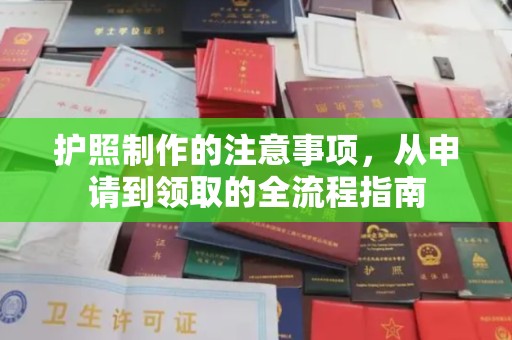 防城港护照制作的注意事项，从申请到领取的全流程指南