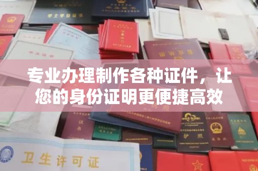 防城港专业办理制作各种证件，让您的身份证明更便捷高效